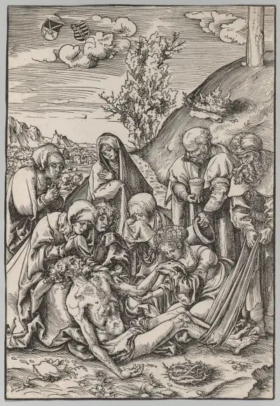 Pasja; Opłakiwanie Chrystusa, Lucas Cranach the Elder