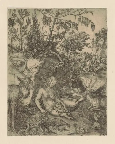 Pokuta świętego Jana Chryzostoma, Lucas Cranach the Elder