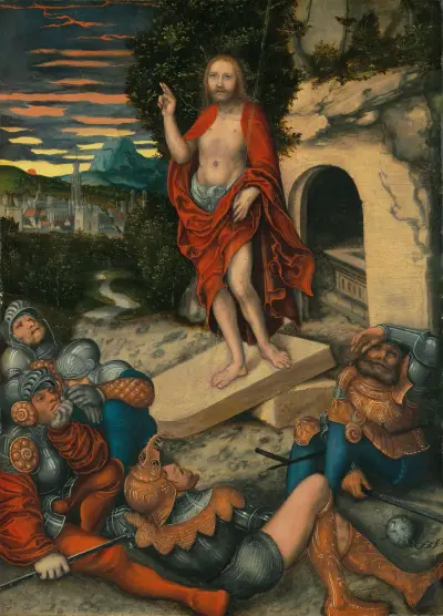 The Resurrection von Lucas Cranach the Elder