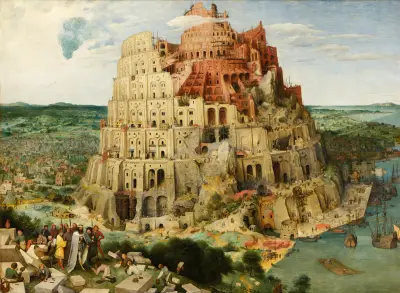 The Tower Of Babel (Vienna) – nr 1 av Pieter Bruegel The Elder