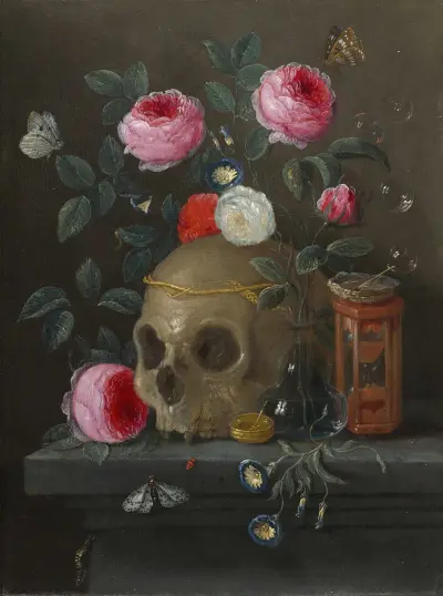 Vanitas Still Life av Jan Van Kessel The Elder