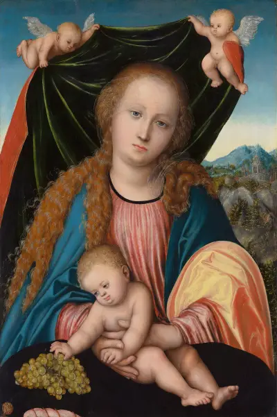 Madonna z Dzieciątkiem, 1515, Lucas Cranach the Elder