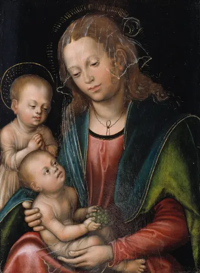 Madonna z Dzieciątkiem i małym św. Janem, Lucas Cranach the Elder