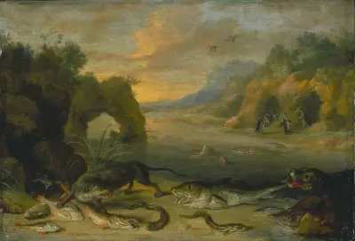 Water, Jan Van Kessel The Elder