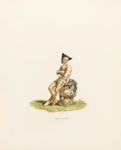 Appenzell, 1824 – nr 2 av Gabriel Lory the Younger