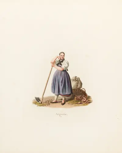 Argovie av Gabriel Lory the Younger