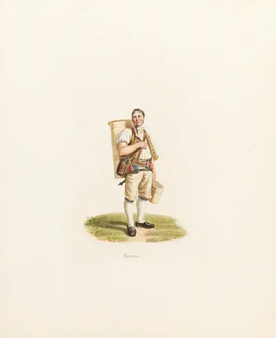 Berne, 1824 – nr 2 av Gabriel Lory the Younger