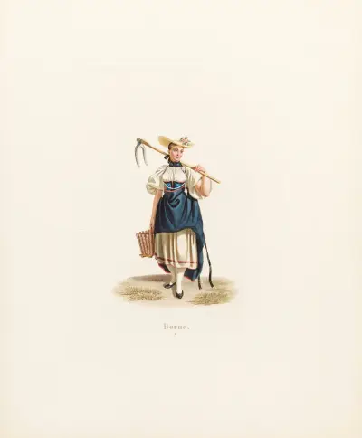 Berne, 1824 – nr 1 av Gabriel Lory the Younger