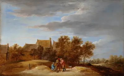 U cesty, David Teniers The Younger