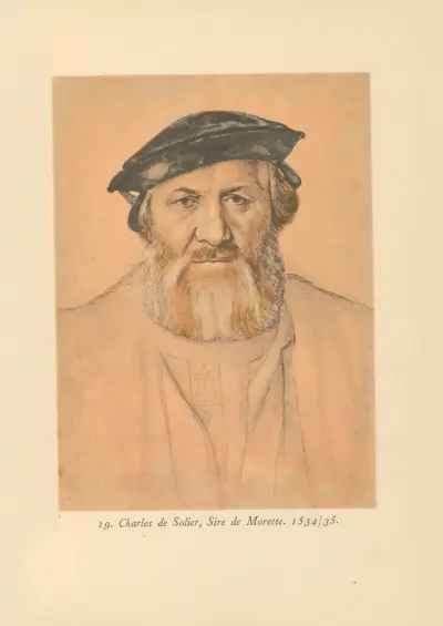 Charles de Solier, Sire de Morette, Hans Holbein The Younger
