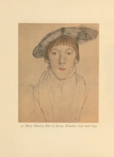Henry Howard, Earl of Surrey av Hans Holbein The Younger
