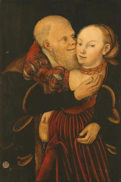 Ill-Matched Lovers, Lucas Cranach the Younger