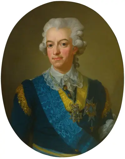 Král Gustav III Švédský, Lorens Pasch the Younger