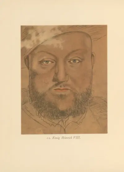 König Heinrich VIII. von Hans Holbein The Younger