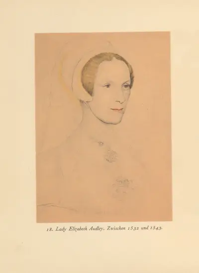 Lady Elizabeth Audley, Hans Holbein The Younger