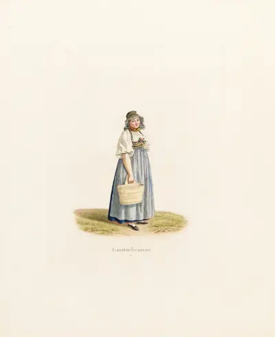 Lauterbrunne av Gabriel Lory the Younger