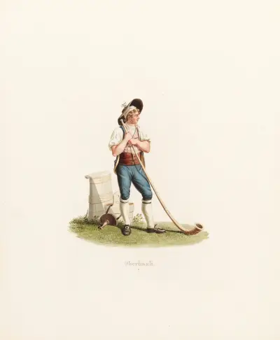 Oberhasli, 1824 – nr 2 av Gabriel Lory the Younger