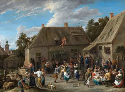 Selská veselice, David Teniers The Younger