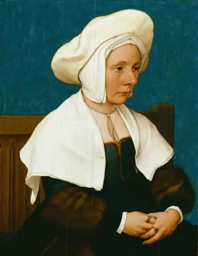 Portrait of a Woman von Hans Holbein The Younger