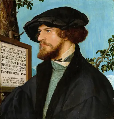 Portrait of Bonifacius Amerbach von Hans Holbein The Younger
