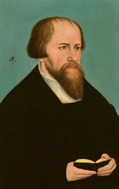 Portrait of Caspar Cruciger, Lucas Cranach the Younger
