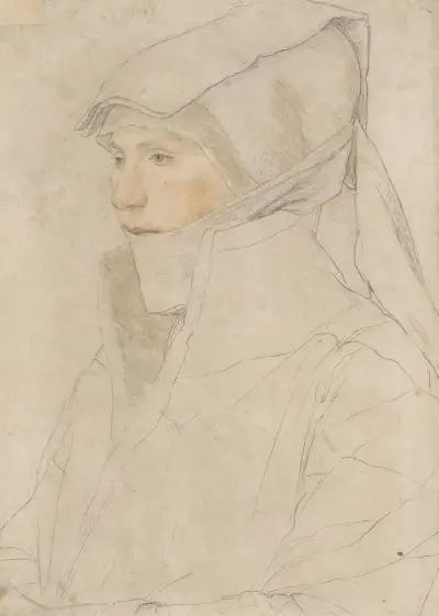 Bildnis der Dorothea Meyer, geborene Kannengiesser von Hans Holbein The Younger