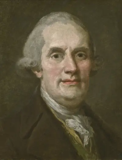 Autoportrét, Lorens Pasch the Younger