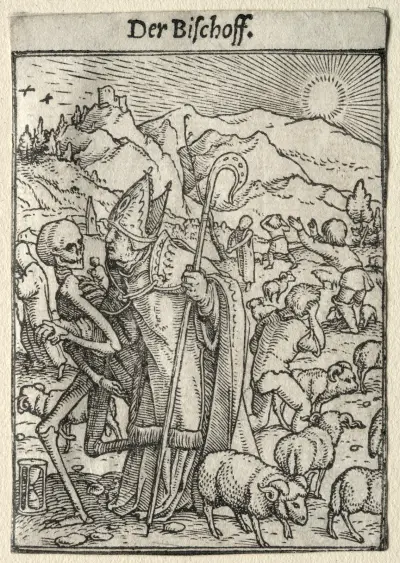 The Bishop von Hans Holbein The Younger