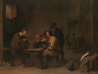 Hráči, David Teniers The Younger