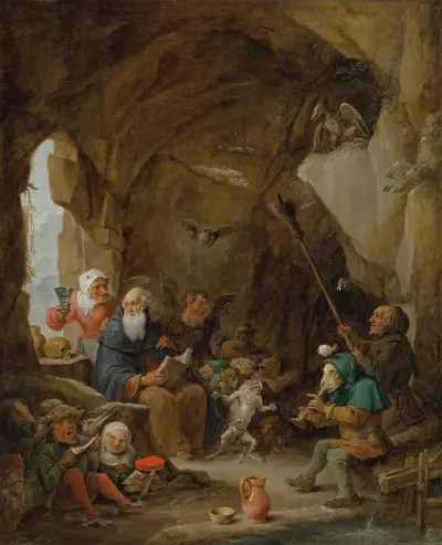 Pokušení svatého Antonína, David Teniers The Younger