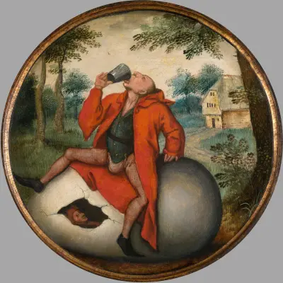Unidentified Flemish Proverb av Pieter Brueghel The Younger
