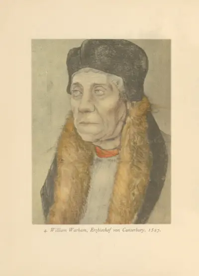 William Warham, Erzbischof von Canterbury von Hans Holbein The Younger