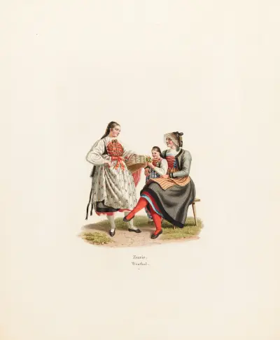 Zuric. Wenthal, 1824 – nr 2 av Gabriel Lory the Younger