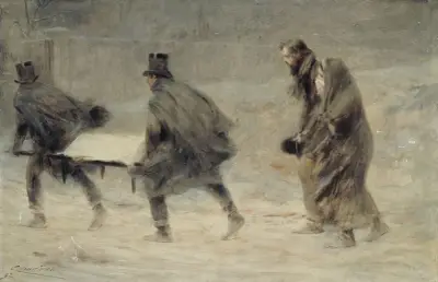 L’enterrement von Théobald Chartran