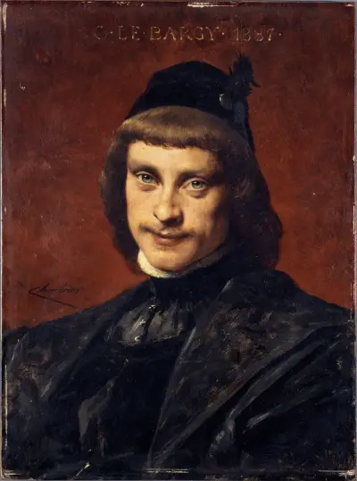 Portrait de Charles Le Bargy, sociétaire de la Comédie-Française, en costume de scène von Théobald Chartran