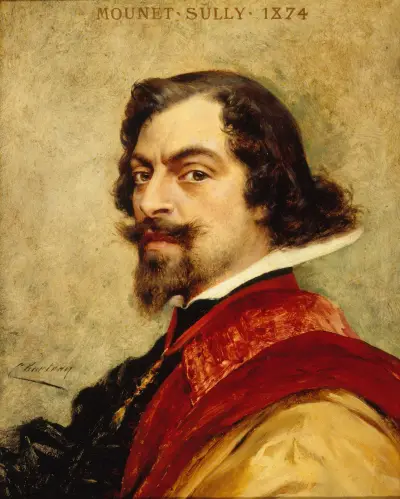 Portrait de Mounet-Sully von Théobald Chartran