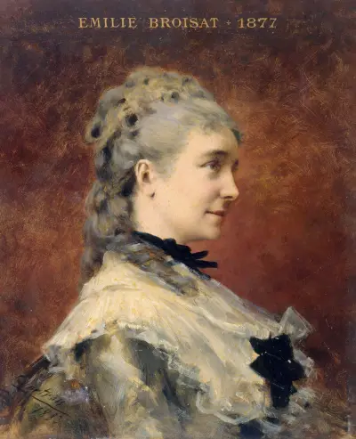 Portrait d’Émilie Broisat von Théobald Chartran