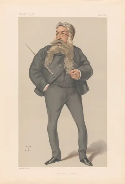 Vanity Fair – Artists. ‘agreat French painter’. M. Jean Louis Ernest Meissonier. 1 May 1880 von Théobald Chartran