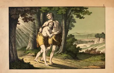 The Expulsion from Paradise av Theodor Eckardt