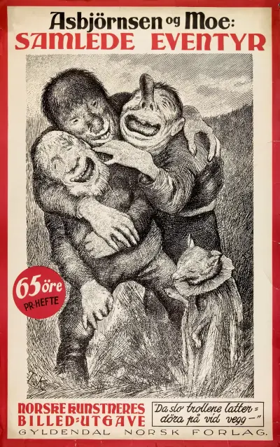 Asbjörnsen og Moe; Samlede eventyr. Norske kunstneres billedutgave von Theodor Kittelsen