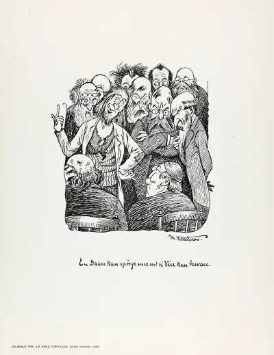 En Daare kan spørge mer end ti Vise kan besvare, Theodor Kittelsen
