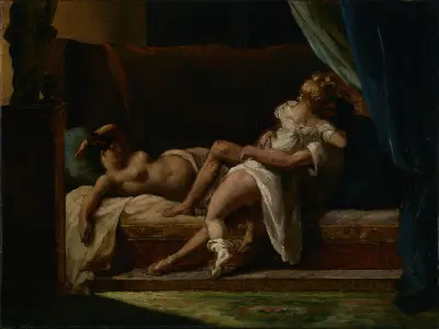 Three Lovers av Théodore Géricault