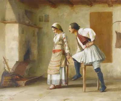 Flirtation av Theodoros Ralli