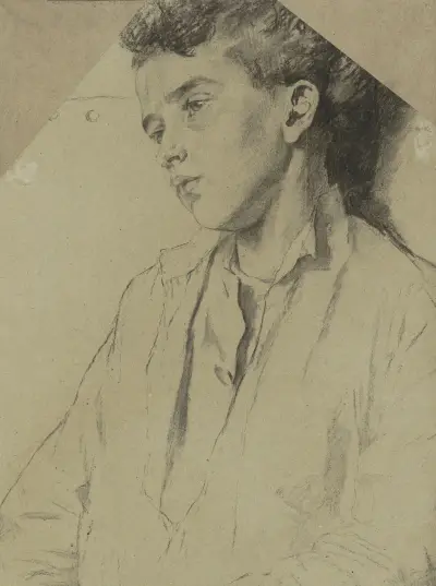 Portret chłopca, Thérèse Schwartze
