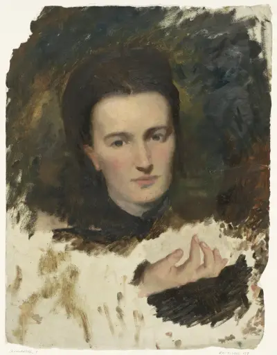 Portret kobiety, Thérèse Schwartze