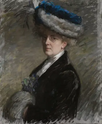 Autoportret, Thérèse Schwartze