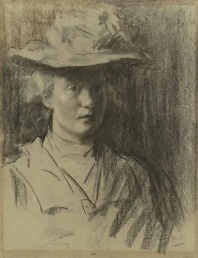 Kobieta w kapeluszu, Thérèse Schwartze
