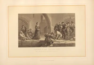 Cranmer at the Traitor’s Gate – Frederick Goodall av Thomas Archer