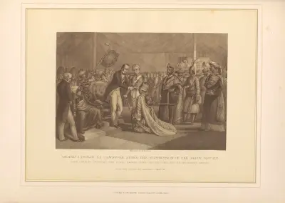 Grand Durbar at Cawnpore – Marshall Claxton av Thomas Archer