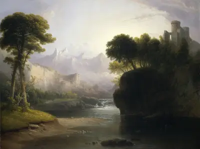 Fanciful Landscape, Thomas Doughty